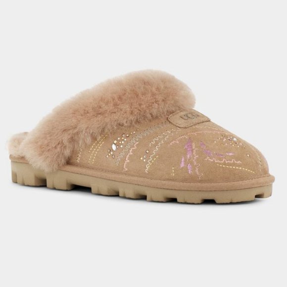 UGG Shoes New Ugg Size 9 Womens Coquette Gold Burst Embellished